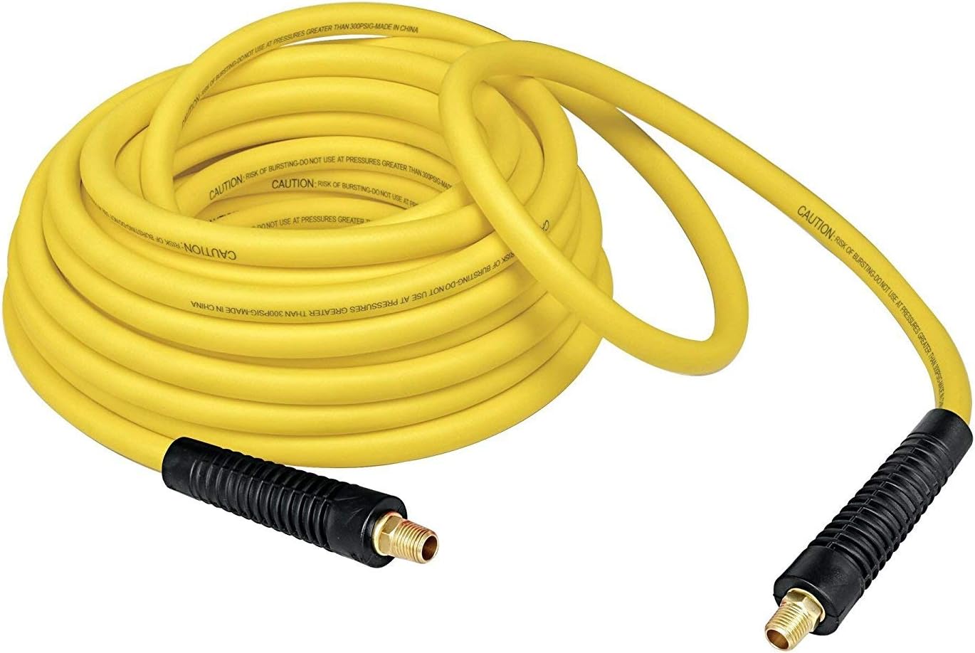 ReelWorks 19143001A Hybrid Polymer Flexible Air Compressor Hose, 3/8 x 100', 0.3