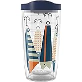 Tervis Fishing - Heavy Tackle Made in USA Double Walled Insulated Tumbler Travel Cup Keeps Drinks Cold & Hot, 16oz, Classic