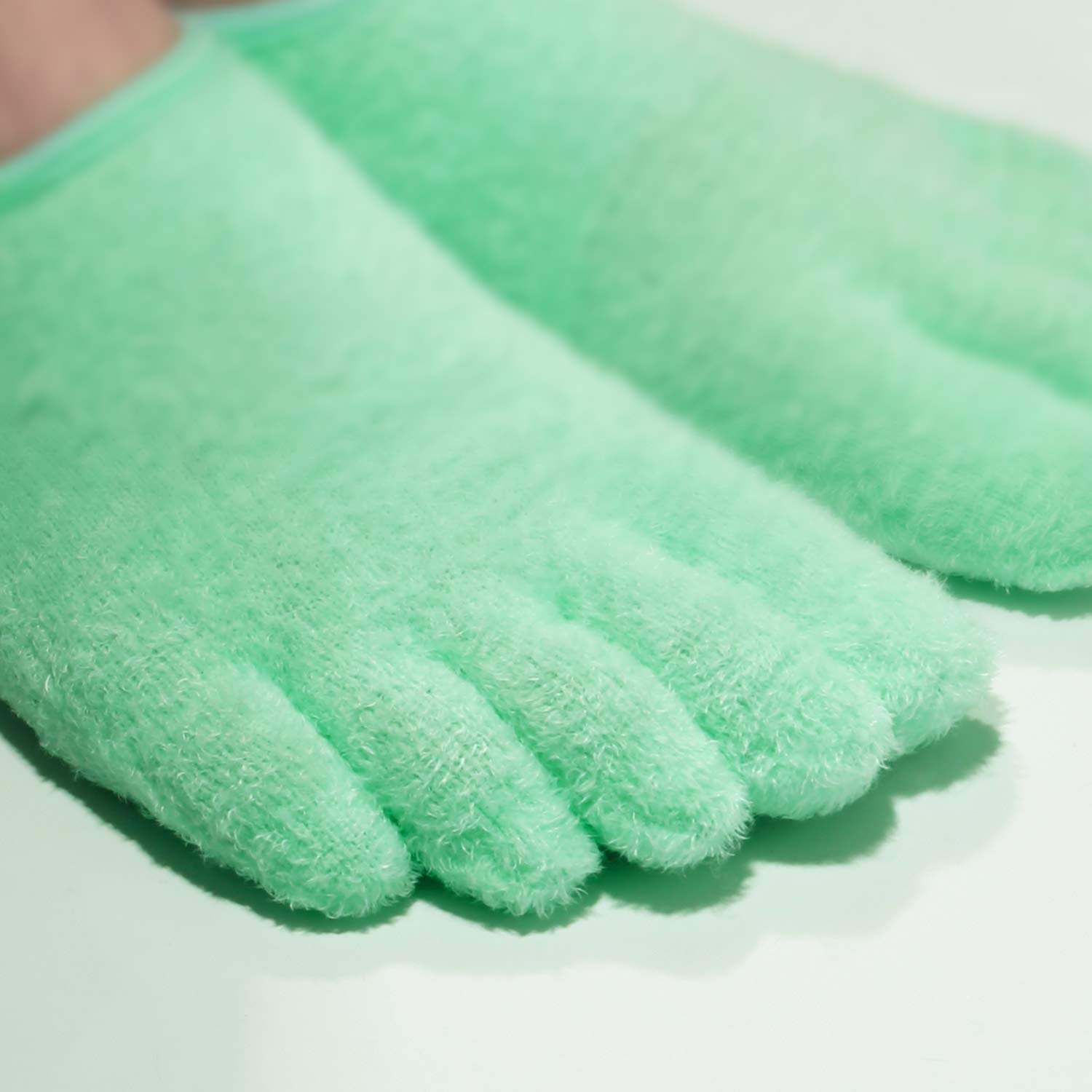 Codream 5-Toe Moisturizing Cracked Heel Socks - Treat Your Dry Feet Fast. Best Pain Relief from Cracking Foot Skin with These Gel Infused Moisturizer Sleeves for Women and Man : Beauty