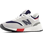 New Balance Classics 997R - Unisex Sneakers - Suede Upper - CUSH+ Insole - Cotton Lining - Rubber Outsole Brighton Grey/Team Navy US Men's 6.5, Women's 8 D - Medium