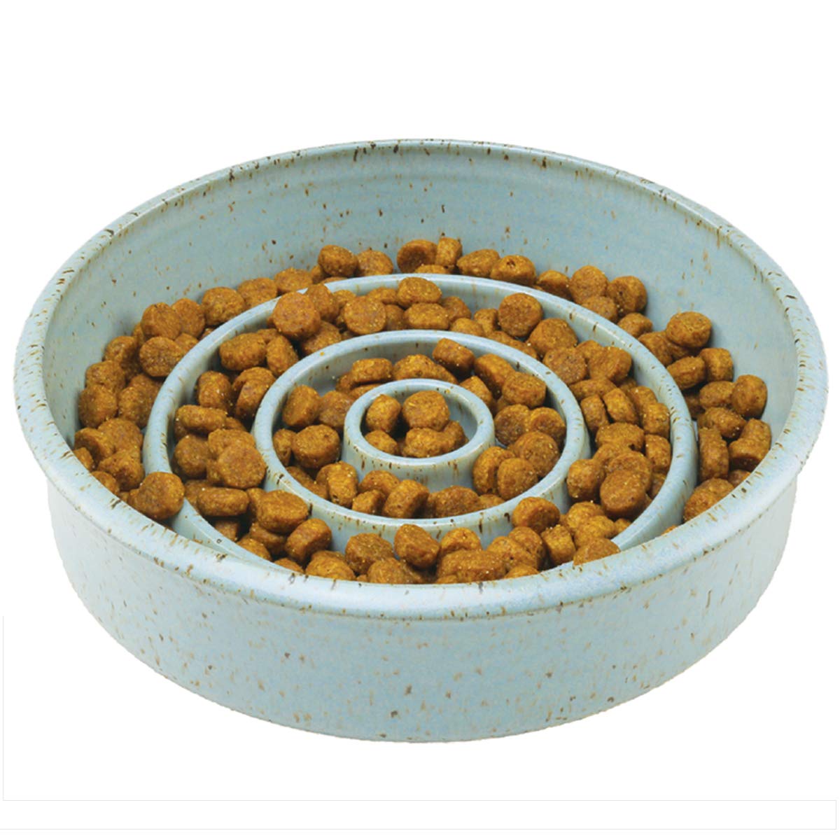 ceramic slow feeder bowl