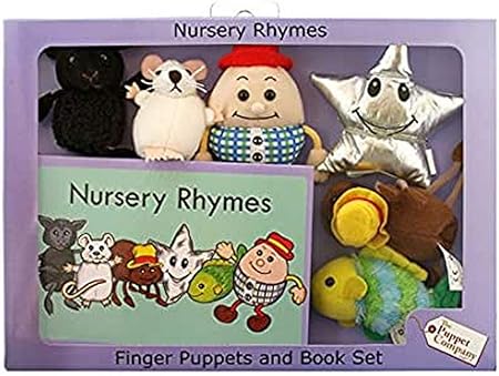 Nursery Rhymes Finger Puppet Set 