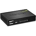 TRENDnet 8-Port Gigabit GREENnet Switch, Ethernet Network Switch, 8 x 10-100-1000 Mbps Gigabit Ethernet Ports, 16 Gbps Switch