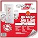 Oracal 651 Orange Adhesive Craft Vinyl for Cricut, Silhouette, Cameo ((5) Sheets)