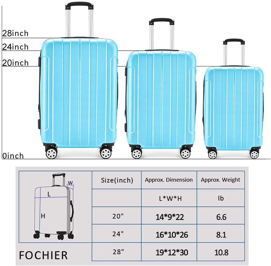 24 suitcase dimensions Clearance