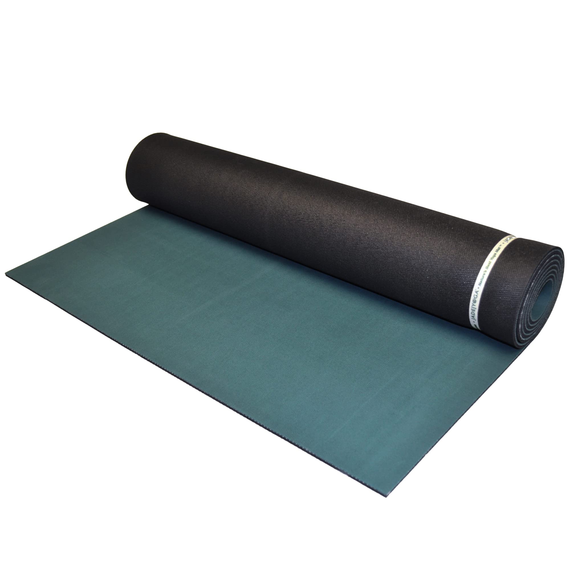 JadeYoga Elite Non-Slip Natural Rubber Yoga Mat (5 mm, 180 cm)