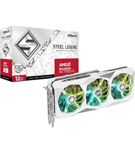 Amazon.com: ASRock AMD Radeon RX 7600 Steel Legend 8GB OC GDDR6