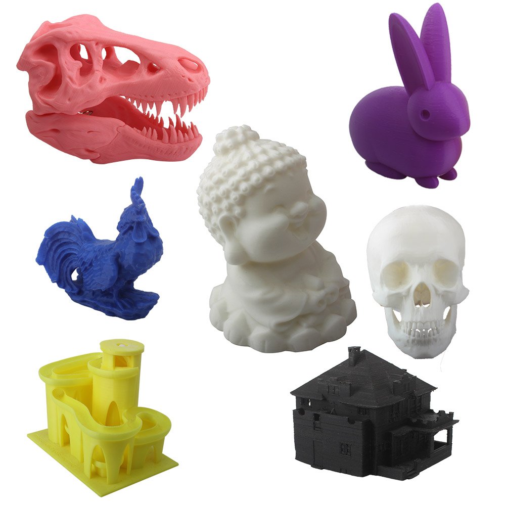 CREOZONE PLA 3D Printer Filament 1.75mm 1KG, 3D Printing Supplies, Dimensional Accuracy +/- 0.03mm, 2.2 LBS Spool, 3D Print Filament 1.75 for Most 3D Printer & 3D Pen (Blue)