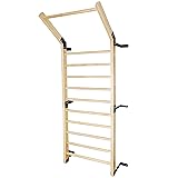 FC FUNCHEER Solid Wood Stall Bar,Swedish ladder bar