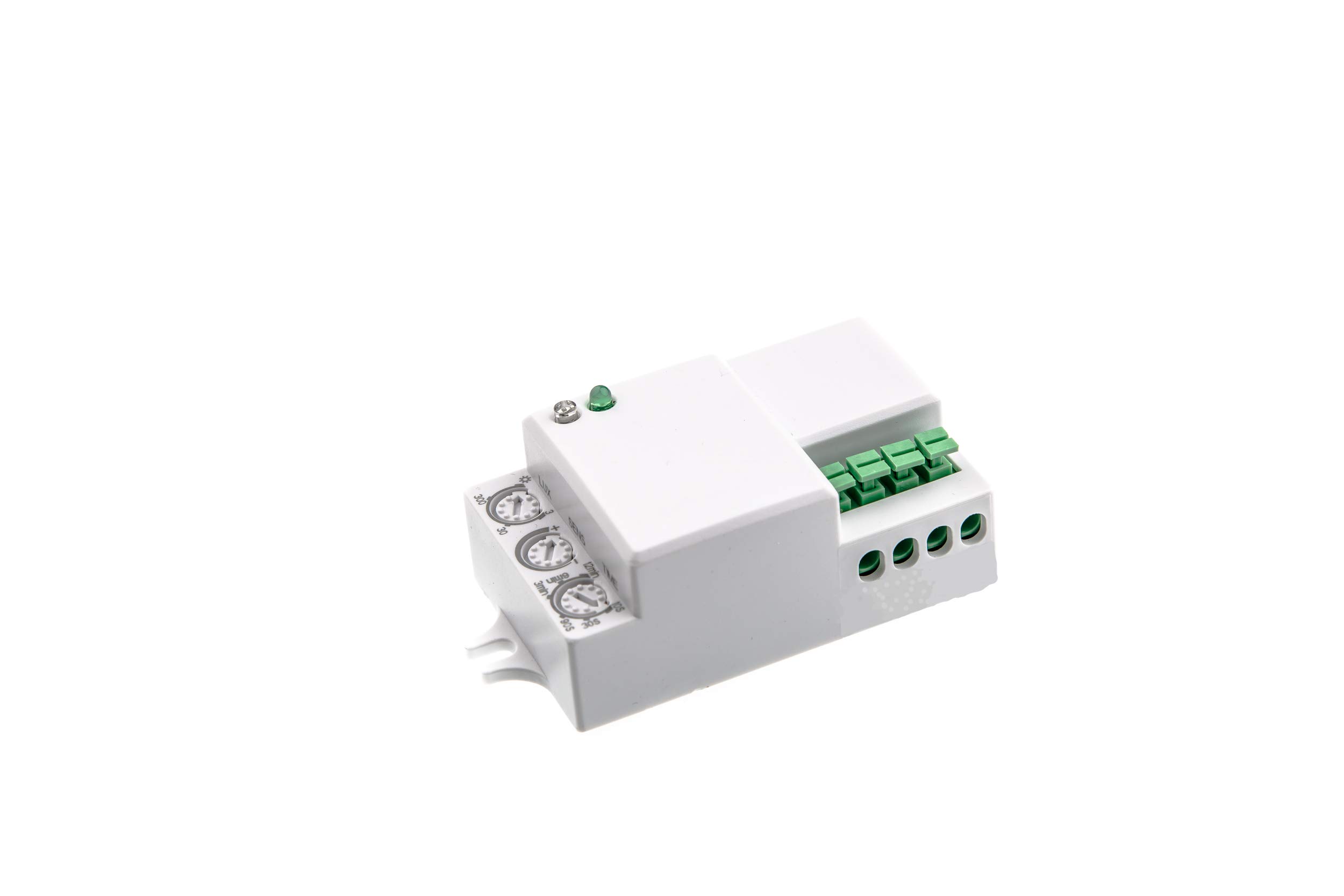 HUBER Motion 50HFLV Mini Radar Motion Sensor for Indoor 360° -12-24V Flush-Mounted Motion Sensor LED Suitable Motion Sensor Installation Motion Sensor