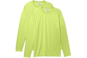 Hanes Sport Performance Long Sleeve T-Shirt, Performance Athletic Shirt, 2-Pack