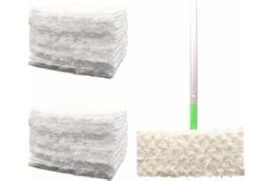 JEBBLAS 40Pack Pet Dry Sweeping Cloth Refills Heavy Duty Mop Pads Multi Surface Refills for Floor Mopping and Cleaning,Dispos