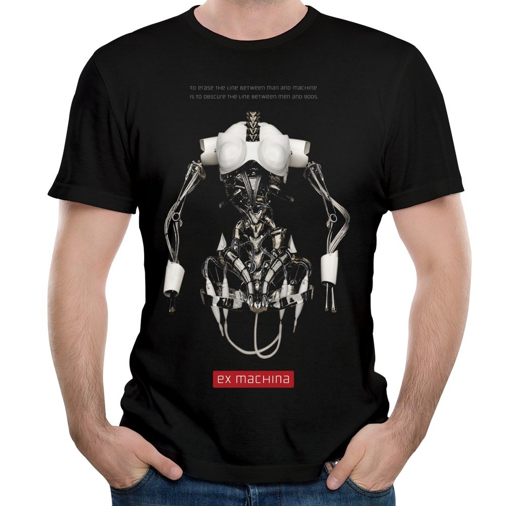 Full Movie Ex Machina Teaser Poster T Shirts Mens Black Buy Online In Guernsey At Guernsey Desertcart Com Productid 38297807
