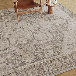 PureCozy Vintage Area Rug 6x9 Large Bedroom Rug
