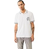 True Religion Mens Ss Buddha Face Polo