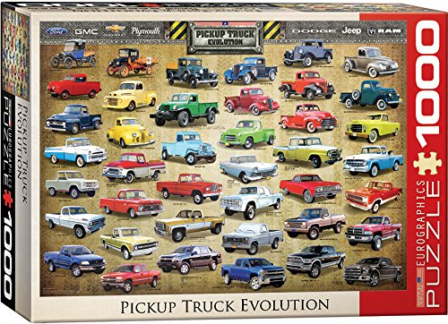 EuroGraphics Pickup Truck Evolution Jigsaw Puzzle (1000-Piece)