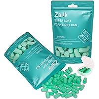 50 Pair Ear Plugs for Sleeping, Reusable Soft Foam Earplugs Noise Cancelling Sound Blocking Reduction Earplugs for…