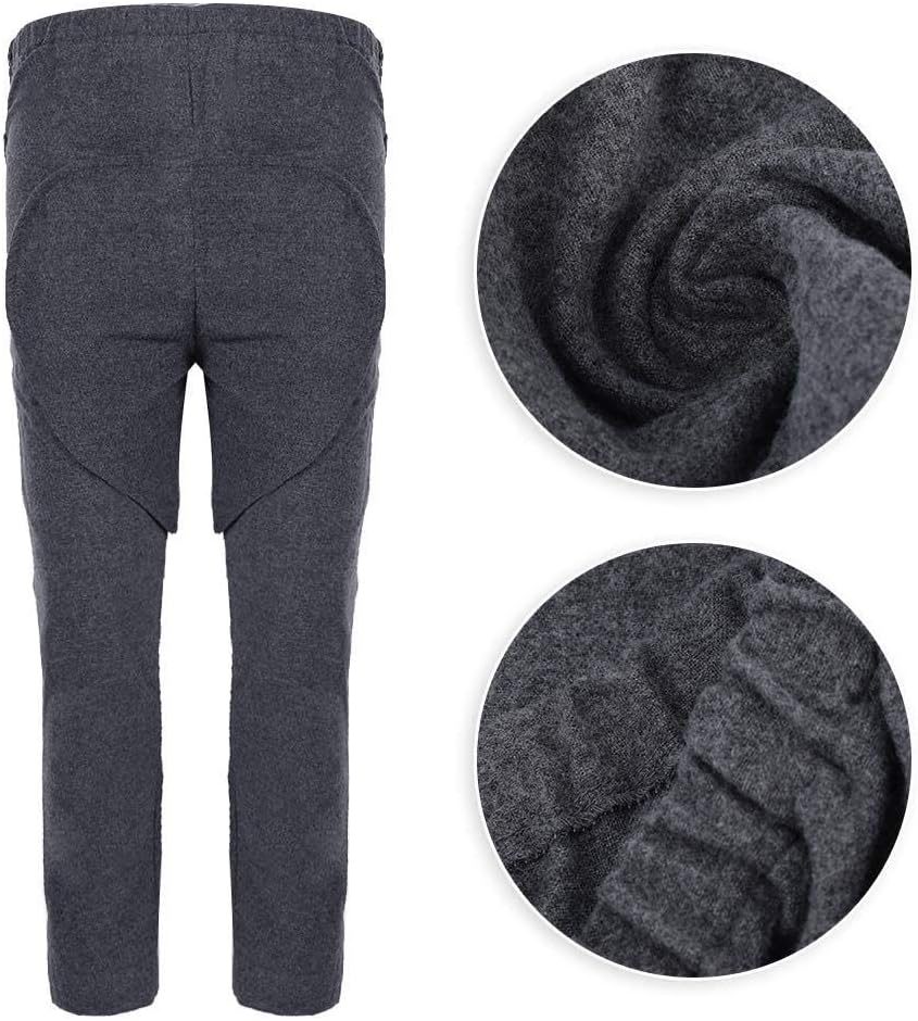 Incontinence Pants, Incontinence Care Trousers with Detachable Crotch Can Enhance The Efficiency of Caring Incontinence People Or Elderly and Prevent Embarrassed Scene (XL): Health & Personal Care