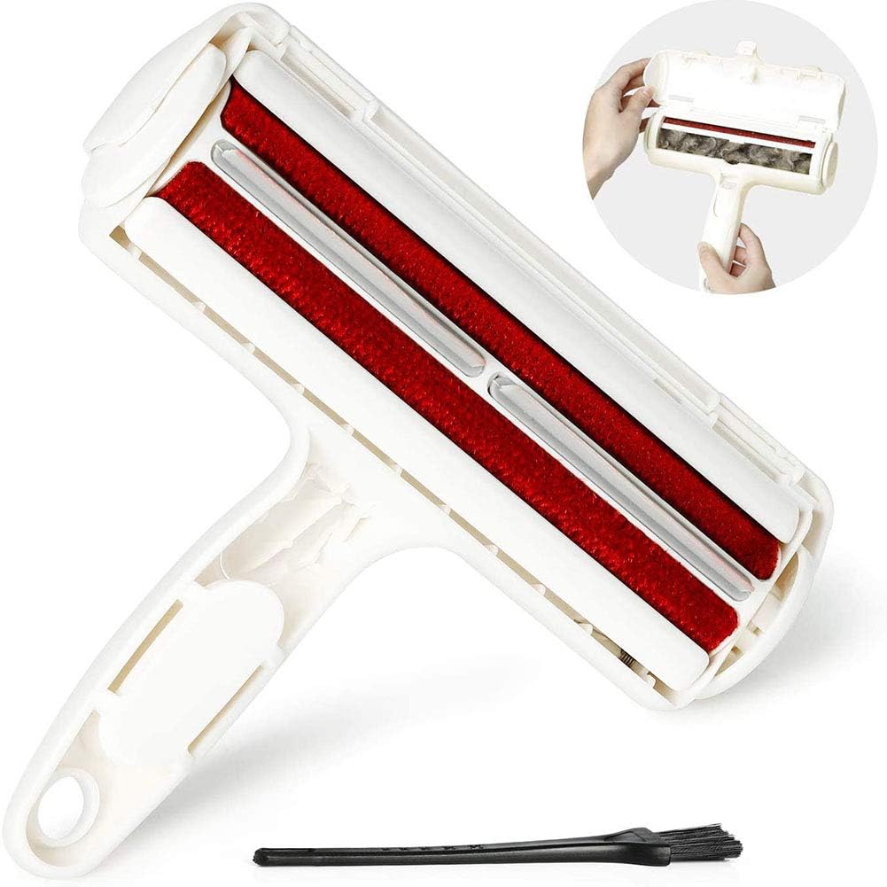 Pet Hair Remover Brush,Reusable Dog Combs,Dog Cat Fur Brush Home Sofa Clothes Cleaning Lint Brush Self Cleaning