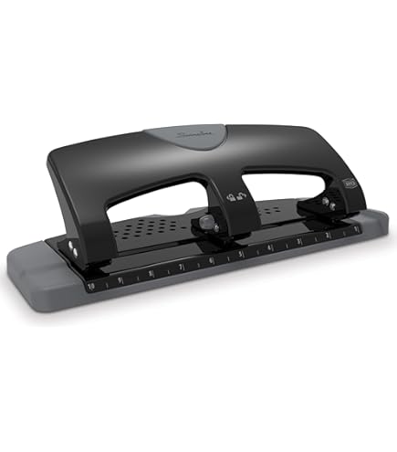 Master Martin Yale DP20 Paper Punch, Heavy-Duty Two-and Three-Hole - View #9