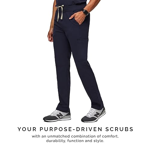 Men's Axim Cargo Scrub Pants™ - Charcoal · FIGS