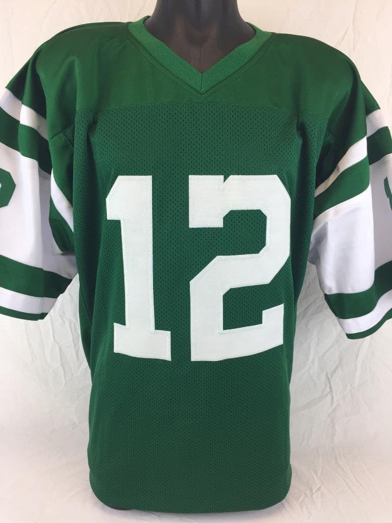joe namath autographed jersey