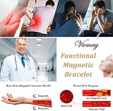 Vicmag Copper Magnetic Bracelet for Women Ultra Strength 6 Magnets Adjustable view 2