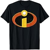 Disney Pixar The Incredibles Distressed Super Emblem T-Shirt
