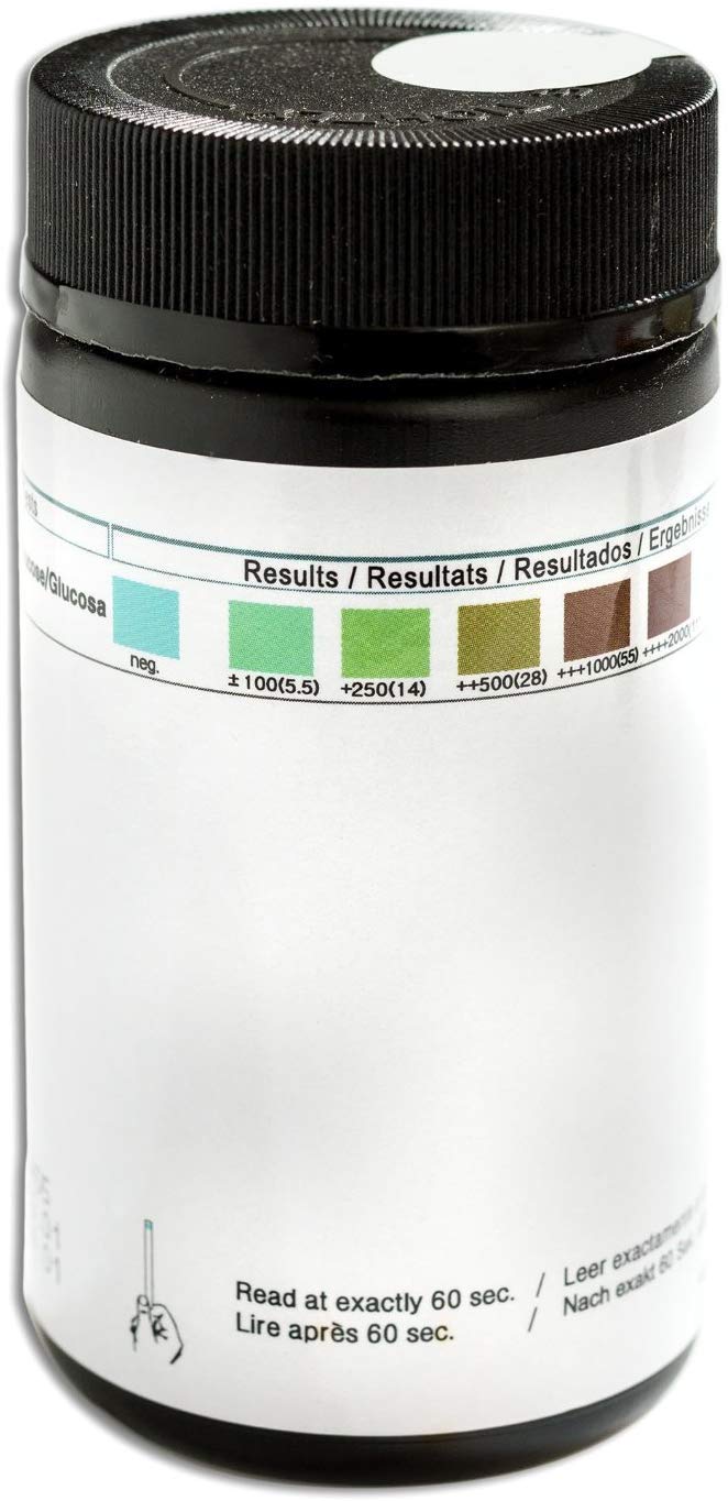 One Step Urine Glucose Test Strips Diabetes Testing Kit 100 Dipsticks