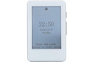 E Book Reader, 2.7 Inch Ink Tablet Paperwhite Display, Lightweight MP3 Player with Calendar, Alarm Clock, Calculator, Support