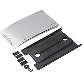 XMMT Chrome Lower Tank Dash Panel Extension for Harley Softail FXST FLST 2000-2017