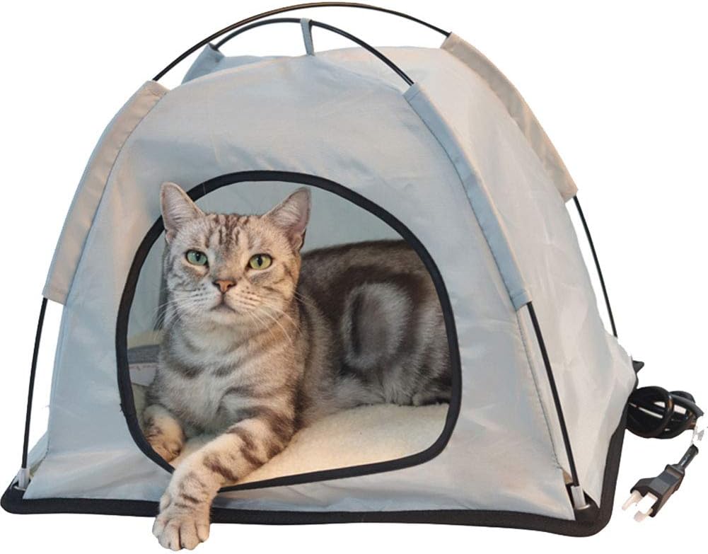 heated cat tent