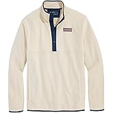vineyard vines mens Harbor Fleece Quarter-snap