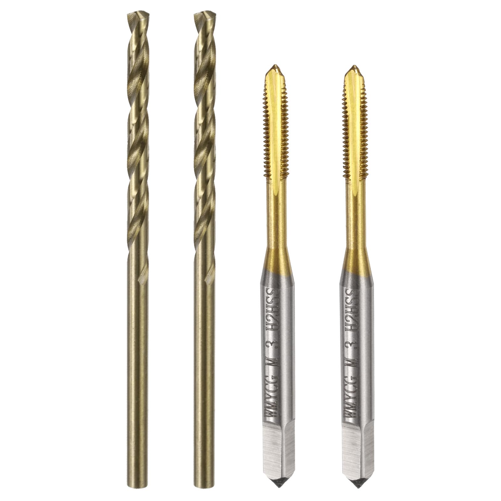 HSS 3mm X 0.5 Metric Tap - Right Hand Thread M3 X 0.5mm Pitch (US Stock)