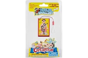 WORLDS SMALLEST World’s Smallest Operation Board Game, 1 Pack, 1 Player, Operation Electronic Board Game Small Version, Family Games for Kids, Board Games for 1+ Player, Funny Games for Kids 8+, Kids Gifts