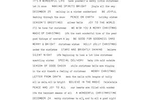 Tim Holtz for Stampers Anonymous Tiny Text Christmas