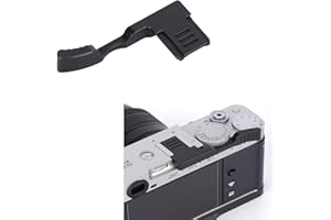 SZZCNOX Metal Thumbs Up Grip for Fujifilm Fuji X-E5 Camera, XE5 Thumb Up Rest Hand Grip Anti-Slip Finger Grip, Hot Shoe Mount