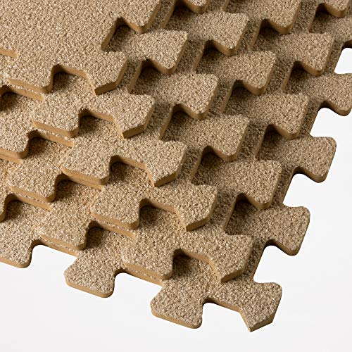 We Sell Mats 3/8 Inch Thick Interlocking Foam Carpet Tiles Durable