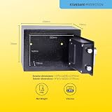 Yale Electronic Safe Mini Black YSV/170/DB2 Standard Security view 5