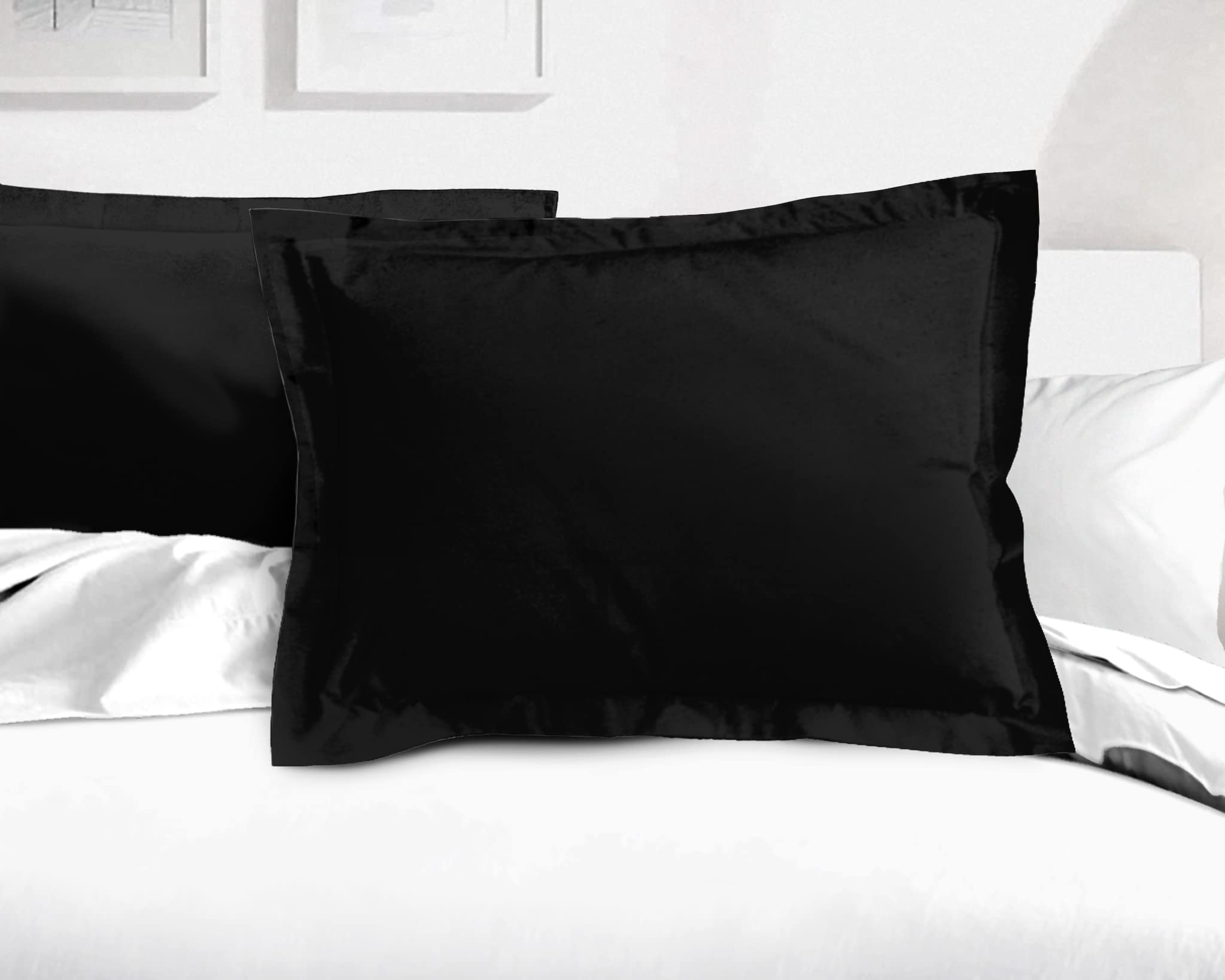 Home Linge Passion Set., Cotton, Black, 50x70 cm