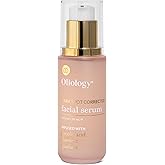 Oliology Facial Serum – Hydrating & Smoothing Formula with Glycolic Acid, Vitamin C & Squalane | Softens Skin (2 Fl Oz)