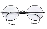 Agstum Retro Round Optical Rare Wire Rim Eyeglass