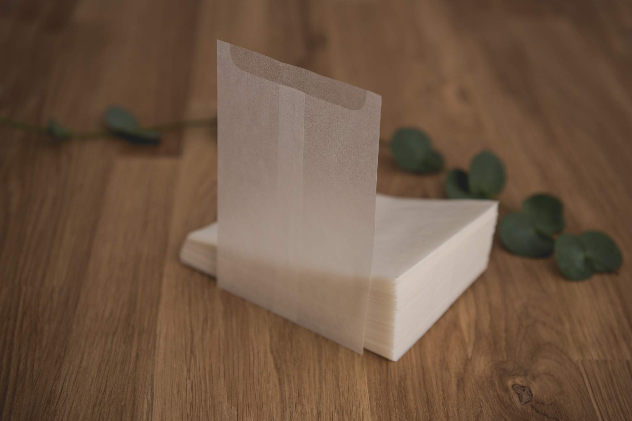 Glassine Bags | Confetti Favours Seed Melts | Open Top | 120 x 90mm | Pack of 100