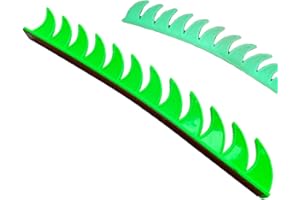 Lecherri Silicone Mohawk for Helmet Decoration Hawk Accessories 1PC for Motorcycle Bicycle Ski (Helmet Not Included)