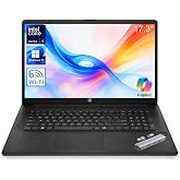 HP 2026 Pavilion 17.3 Laptop AI PC, Intel Ultra 5, 16GB DDR5 512GB PCIE SSD | 17.3" HD+ display, office 365, Intel Core Ultra 5 225U, Copilot key&mdash;AI-powered productivity, Wi-Fi6, Windows 11, Black
