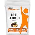 BulkSupplements.com Fo-Ti Extract Powder - He Shou Wu, Fo-Ti Supplement, Fo Ti Root Powder - Herbal Supplement & Gluten Free, 500mg per Serving, 250g (8.8 oz) (Pack of 1)