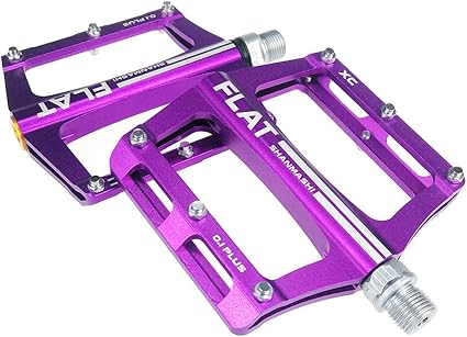 Fun-Diamond Fahrrad Pedale, Aluminiumlegierung Flach Pedale