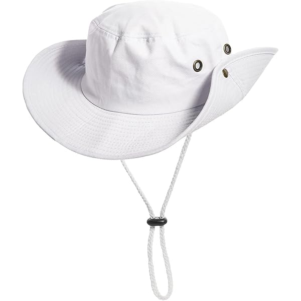 GT POLYESTER BOONIE HAT ホワイト　新品未使用品 Amazon.com: Boonie Sun-Hat for Men Bucket Hat Wide Brim Sun