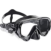 Seago Kids Swim Goggles Snorkel Diving Mask for Youth(5-15), Anti-Fog 180° Clear View