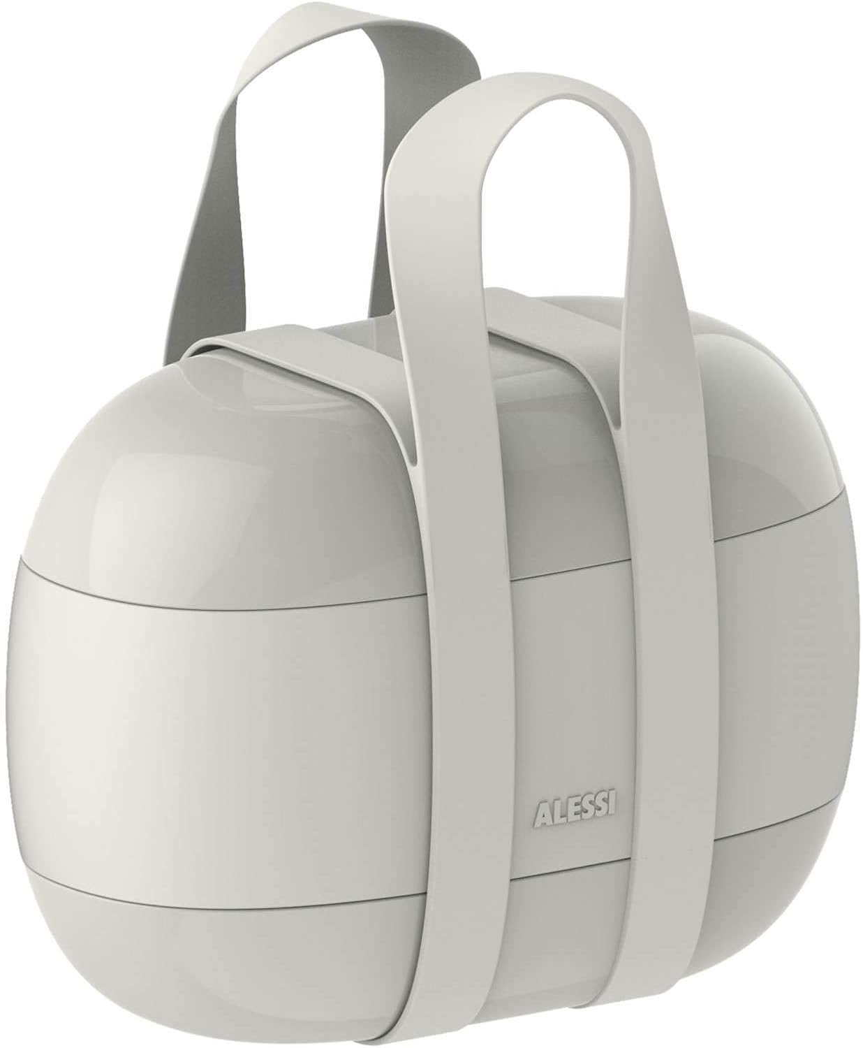 Alessi Food à porter Portable lunch box, One size, gray